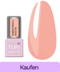 TUFI Rubber French Base 003 Rosa Pfirsich 8 ml